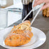 Plastic Serving Utensils, 9" Clear Disposable Utensils 18 Pack, Includes Serving Tongs, Spoons, and Forks