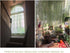 Ufurty 2 Pieces Willow Window Curtain Voile Tulle Panel Drapes, Green Color, Sheer Gauze for Living Room, Bedroom,