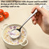 Soup Spoons, Bouillon Spoons, SUS 304 Stainless Steel Large, Set of 4 (Silver)