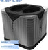 E&K 36"x36" Outdoor AC Unit Cover, Compressor Mesh Top Cover with Bungee Cords for Leaf Dust Protection