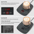 Mug Warmer, Electric Coffee Warmer for Desk, 3 Temperature Settings, Hot Plate for Cocoa, Tea, Milk, Auto Shut Off