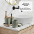 Set Set, 6PC Set, Sets Clara Clark Bathroom - Sage Green Bathroom Accessories Bathroom Accessory Bathroom with Toilet