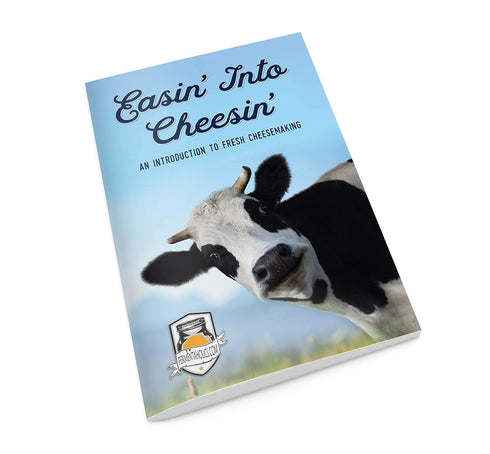 DIY Fresh Cheese Making Kit - Ricotta, Mozzarella, Burrata, Includes Rennet, Cheese Salt, Recipe Booklet