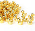 Yaocom 300 Pcs Mini Golden Duck Statue Bulk Golden Duck Figurines Micro