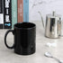 harebe 22 OZ Extra Large Coffee Mug, Smooth Ceramic Boss Giant Tea Cup for Dad Men, Black