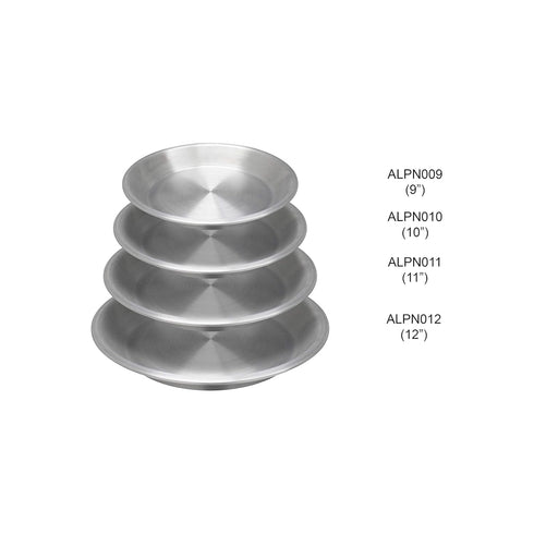 12" Aluminum Pie Pan, 1.0mm