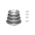 12" Aluminum Pie Pan, 1.0mm