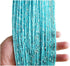 1x2 M Door String Curtain, Rare Flat Silver Ribbon Thread Fringe Window Panel Room Divider, Blue