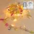 8 Function,30 Battery Operated Fairy String Lights, Acrylic Gems Jewels String Lights with Remote Modes Timer Warm