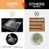 Acrylic Silverware Drawer Organizer, Expandable Kitchen Organizer for Forks and Knives, Multipurpose Storage Solution