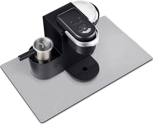23"x15", Golener Coffee Bar Mat - Under Coffee Maker Pad, Tray Mats Under Cafe Machine, Rubber Absorbent Mat, Under