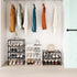 MUAHRCE 5-Tier Closet 18" 9.9" 28.6" Small Shoe Rack for and Entryway, Narrow Shoe Shelf Organizer,Stackble Shoe