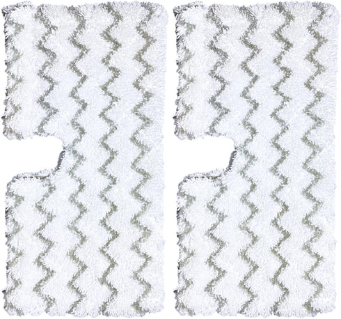 2 Pack Replacement Steaming Mop Pads for Shark Lift-Away & Genius Steam Mop S3973 S5001 S6001 Part # XTP184 & P184WQ
