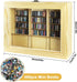 WAIZHIUA 300pcs Anxiety Bookshelf Mini Books Mini Bookshelf Ornament Miniature Bookshelf Decor Shake Bookshelf