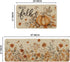 Artoid Mode Pumpkin Sunflowers Hello Fall Kitchen Mats Set of 2, Autumn Home Decor Low-Profile Rugs for Floor