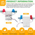 Upgrade W11101906 Washer Water Inlet Valve by Techecook, Compatible with Whirlpool, Amana, Maytag