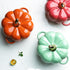 Dutch Oven Pot with Lid, Pumpkin Pottery Dessert Saucepan, Mini Baking Dish, Green