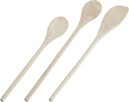 Good Cook Classic Set of 3 Wood Spoons, One Size