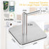 Heavy Duty Magnetic Paper Towel Holders with Strong Backing - Fits Large Paper Towels, Ideal for Kitchen Use