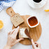 4Pcs Wooden Butter Knife, 6 Inch Jelly Cheese Spreaders, Mini Spatulas for Kitchen Condiment