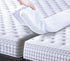 Vekkia Split King Gap Filler, Twin to King Bed Converter Kit, Mattress Connector with Washable Cover, 75in×10in