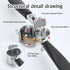EzeePress Set Garlic Press Mincer, Crusher with Removable Chamber - Ergonomic Handle, Dishwasher Safe, Easy to Clean