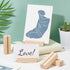 OLYCRAFT 20PCS Wood Name Card Holders, Mini Blackboard Table Number Stands for Wedding Party Events Decoration - 13g/pc