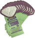 ProTeam 107313 Intercept Micro Filter Bags, 10-Pack, 10-Quart Capacity Replacement Vacuum Filters