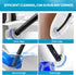 50 SetToilet Disposable Toilet Brush with Wand Cleaner Refills PadsWall Mounted Toilet Bowl Holder Cleaning System