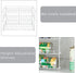 Smart Design Can Organizer for Pantry - 3 Tier Adjustable Can Storage - Steel Metal Shelves, Holds Up to 36 Cans - White