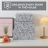 Soul & Lane Decorative Cardboard Storage Boxes, Modern Meadow Set of 3 Floral Nesting Boxes with Lids for Keepsakes