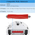Rubber Main Brush Compatible with Roborock Q Revo S7 S7+ S7 MaxV, Robot Vacuum Cleaner Replacement Part