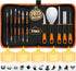 Pumpkin Carving Kit with Stencils - 31 PCS Halloween Tools, Heavy Duty Stainless Steel Pumpkin Carving Set