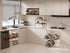 2 Pack Counter Countertop Magheo Expandable Cabinet Shelf Organizer, Stackable Kitchen Shelf Riser, Metal Spice Rack
