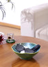 7.6'' Decorative Bowl Ceramic, Ruffle Catch All Key Bowls for Entryway Table, Coffee Table Bowl Decor, Handcrafted