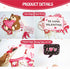 Valentines Day Photo Booth Props Kit, 28PCS Funny DIY Picture Selfie Accessories for Wedding Party Birthday Decor