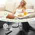 SINWANT Couch Arm Table,Bamboo Couch Arm Tray Clip on Sofa Armrest,Chair Side Table for Small Spaces Drink Eating