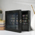 TABTAG 240 Anxiety Bookshelf - Shake Off Your Anxiety,Miniature Display Shelf,Contains Miniature Book Models,Antique