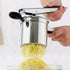 15oz Zulay Kitchen Large Potato Ricer, Heavy Duty Stainless Steel Potato Masher and Ricer for Mashed Potatoes, Mashed