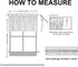Hiasan Valance Curtains for Kitchen, Blackout Thermal Insulated Solid Window Curtain Valance, Grey, 42 x 18 Inches