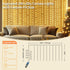 Patioman 200 9.8 6.6 Fairy Curtain Lights, LED Upgraded Tangle-Free Hanging Lights with Remote, USB Plug in String