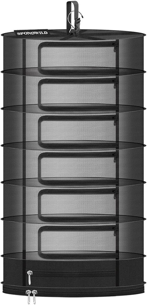 Herb Drying Rack Hanging Mesh, Large 7 Layer Plant Drying Rack with