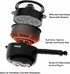Dezin Electric Cooker - 2L Non-Stick Sauté Pan for Rapid Noodles, Mini Pot for Steak, Egg, and Soup