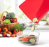 5 Pieces Flexible Plastic Cutting Board Mats, BPA Free Non Slip Cutting Boards for Kitchen, Red, Yellow, Green, Purple,