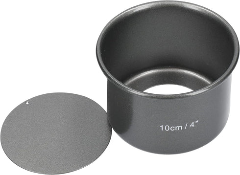10 cm Deep Cake Tin MasterClass KCMCHB30 with PFOA Non Stick and Loose Bottom, Grey