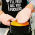 Silicone Oven Mitts with Extra Long Cuff - Heat Resistant Flexible Oven Mitt for Kitchen Baking Cooking, Machine