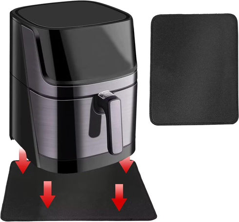 Heat Resistant Mat for Air Fryer, Countertop Protector for Kitchen Appliances with Sliding Function, Coffee Maker Mat
