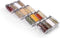 Clear Acrylic Spice Drawer Organizer, 4 Tier - 1 Set Seasoning Jars Drawers Insert, Kitchen Spice Rack Tray (Jars not