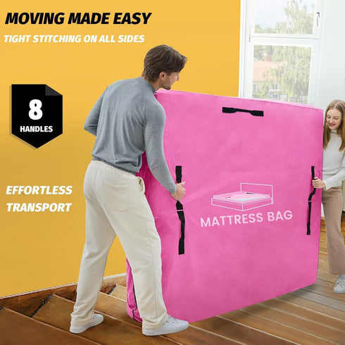 8 (82x62x13.5 Mattress Bags for Moving and Storage, BETU Queen Mattress Protector Waterproof Mattress Cover with Heavy