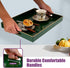 Trimming, 15.7 11.8 Gifturbo Large Serving Tray with HandlesGreen Rectangular Plastic Elegant Decorative Coffee Table